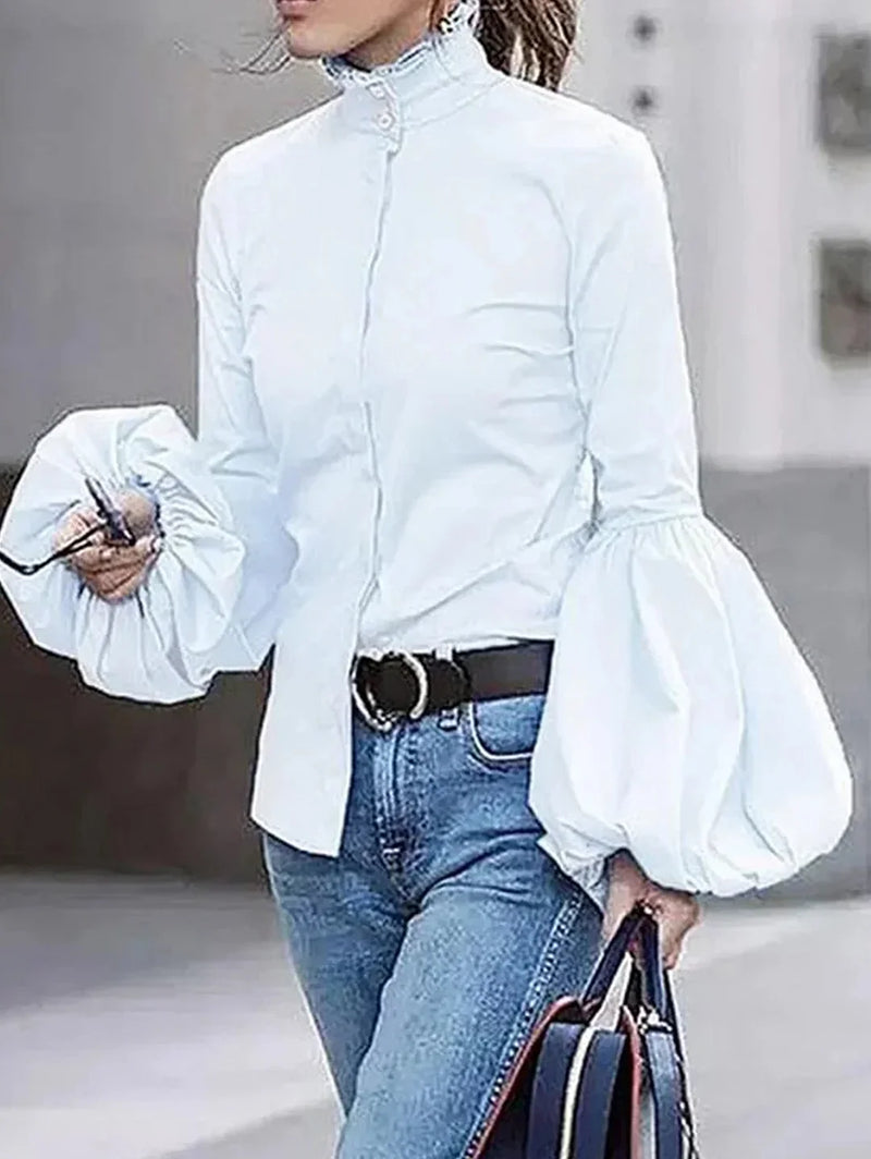 Classic Vintage Blouse with a Flattering Fit