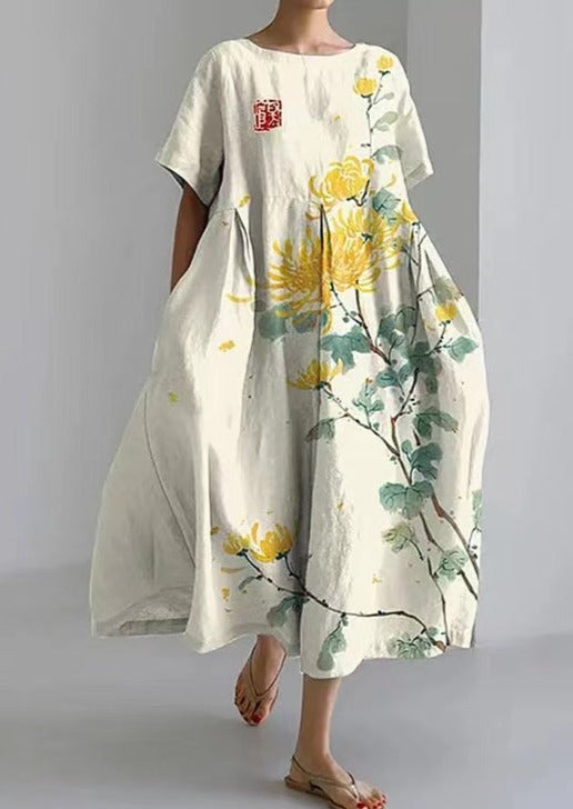 A Vintage Style Dress with Delicate Timeless Details