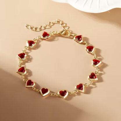 Hearts Bracelet