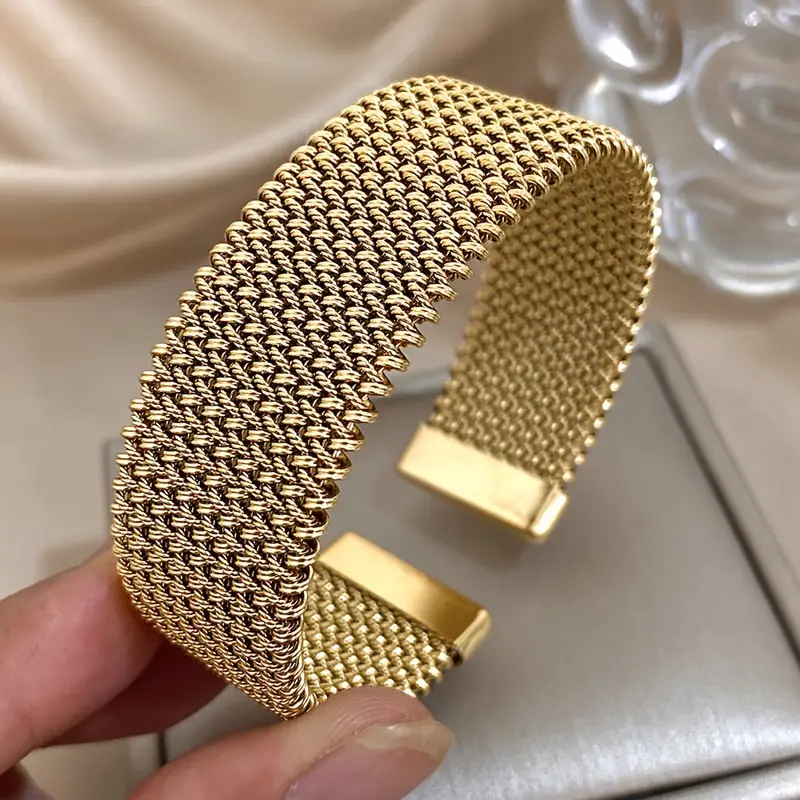 Håndlavet vintage Guld Armbånd