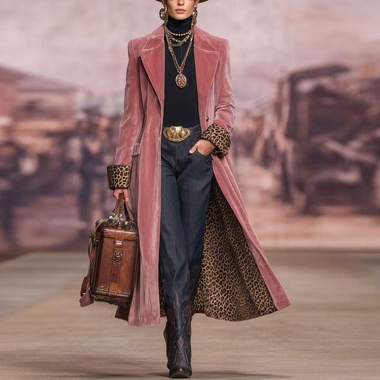 Classic Vintage Coat with a Flattering Fit