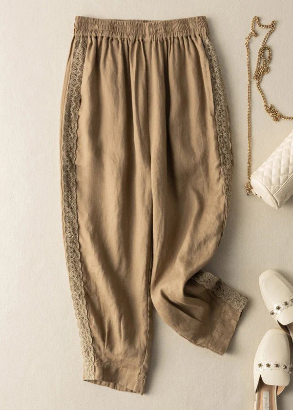 A Vintage Style Pants with Delicate Timeless Details