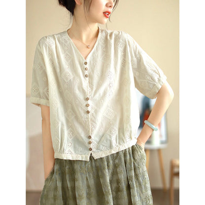 Beautifully Finished Blouse in a Timeless Design