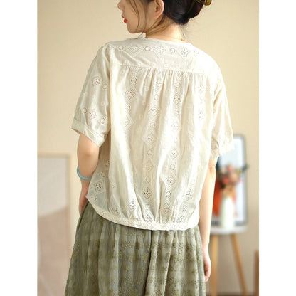 Beautifully Finished Blouse in a Timeless Design