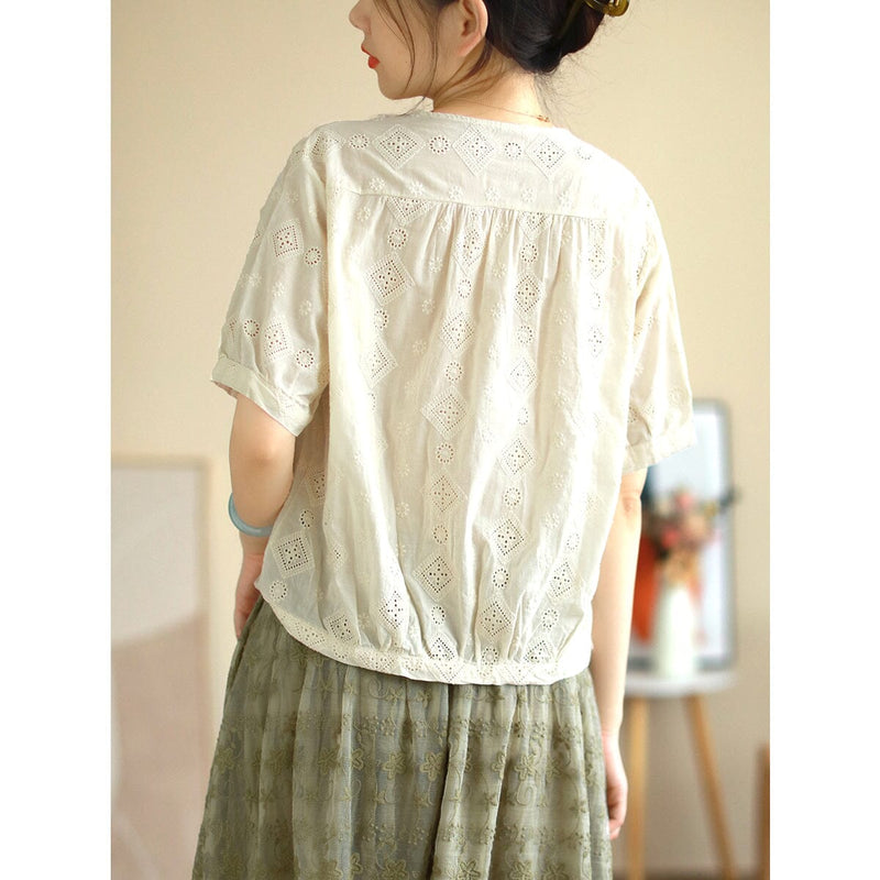 Beautifully Finished Blouse in a Timeless Design