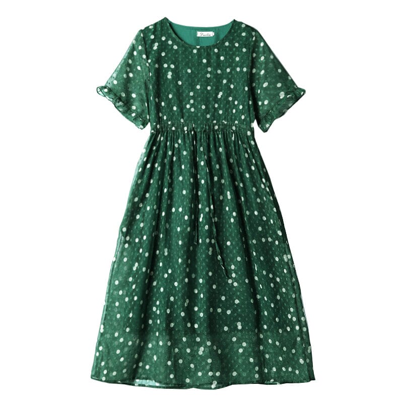 Classic Vintage Dress with a Flattering Fit