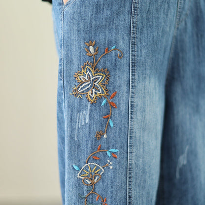 A Vintage Style Pants with Delicate Timeless Details