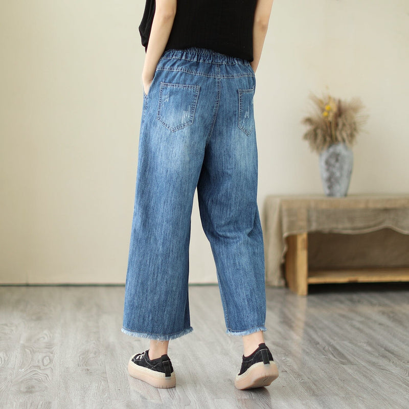 A Vintage Style Pants with Delicate Timeless Details