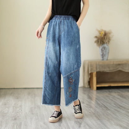 A Vintage Style Pants with Delicate Timeless Details