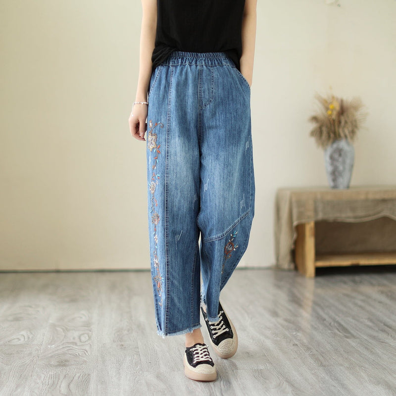 A Vintage Style Pants with Delicate Timeless Details