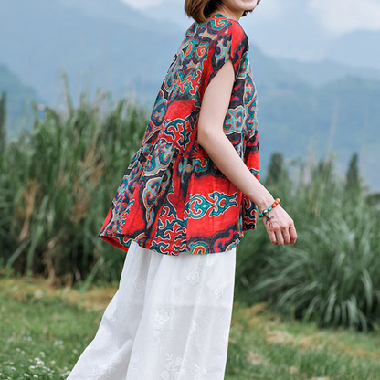 Vintage Inspired Top with a Contemporary Edge