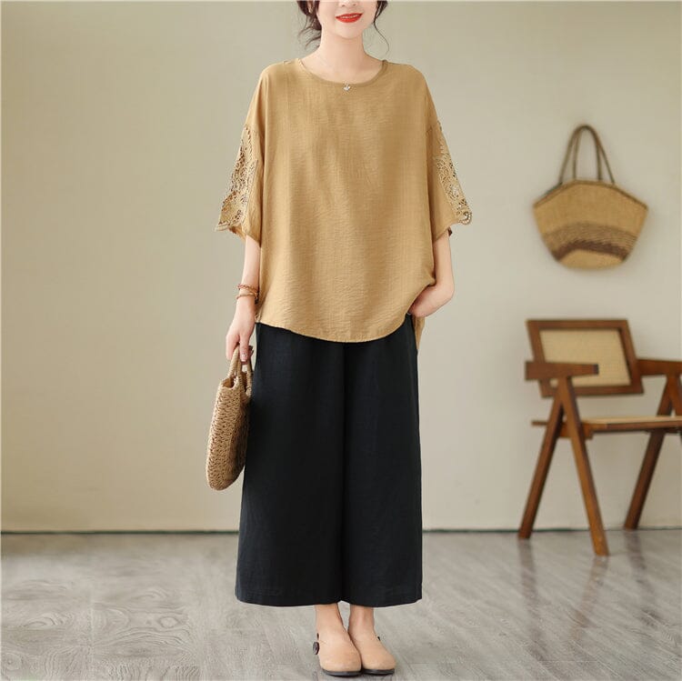 A Vintage Style Top with Delicate Timeless Details