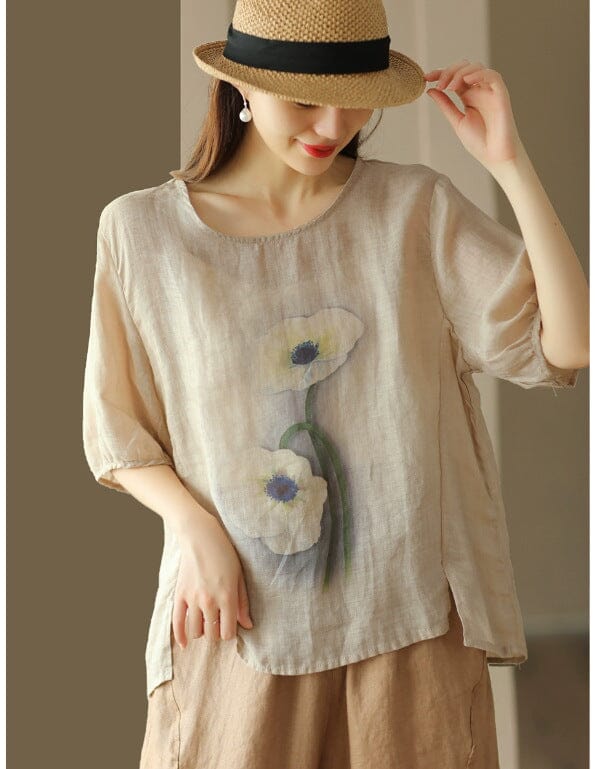 Well Tailored T-Shirt with a Graceful Silhouette
