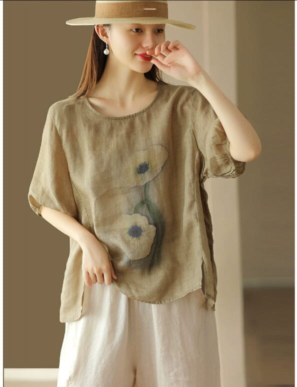 Well Tailored T-Shirt with a Graceful Silhouette