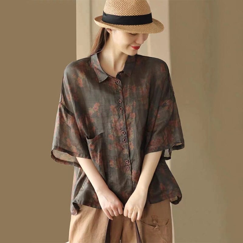 A Vintage Style Blouse with Delicate Timeless Details