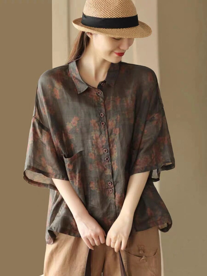 A Vintage Style Blouse with Delicate Timeless Details