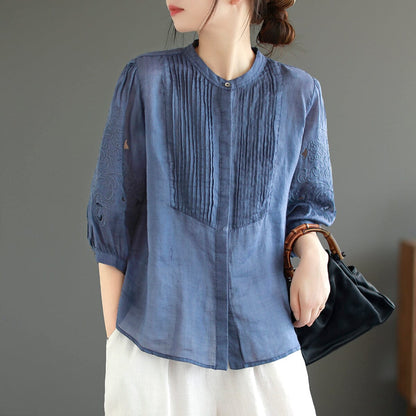 Vintage Inspired Blouse with a Contemporary Edge