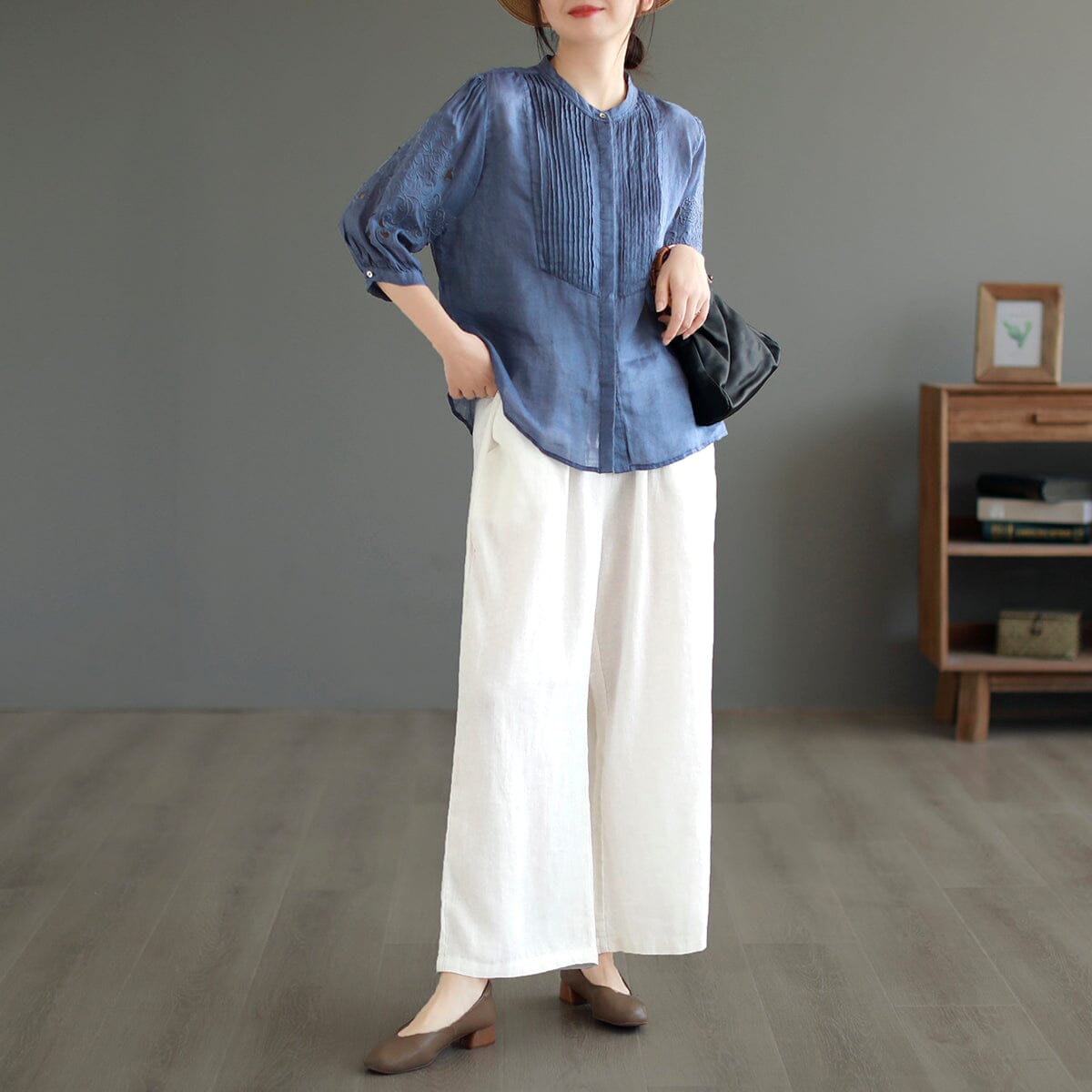 Vintage Inspired Blouse with a Contemporary Edge