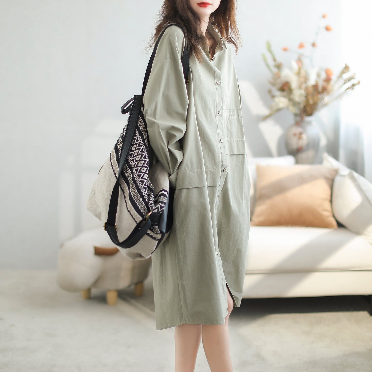 A Vintage Style Dress with Delicate Timeless Details