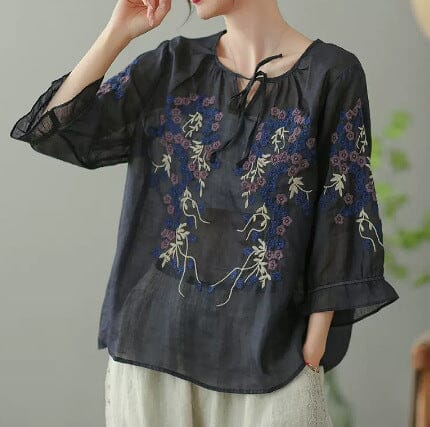 Beautifully Finished Blouse in a Timeless Design