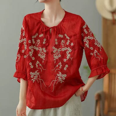 Beautifully Finished Blouse in a Timeless Design