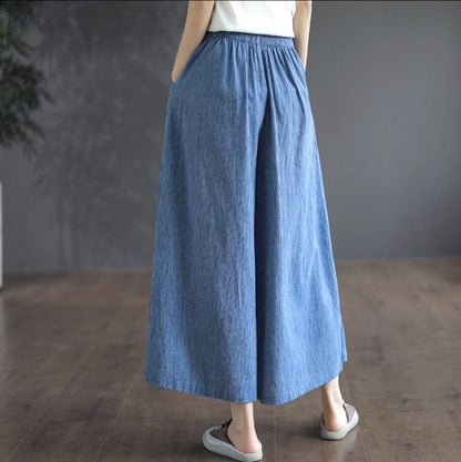 A Vintage Style Pants with Delicate Timeless Details