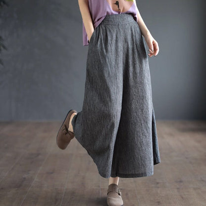 A Vintage Style Pants with Delicate Timeless Details