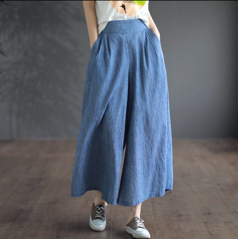 A Vintage Style Pants with Delicate Timeless Details