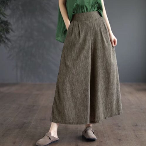 A Vintage Style Pants with Delicate Timeless Details