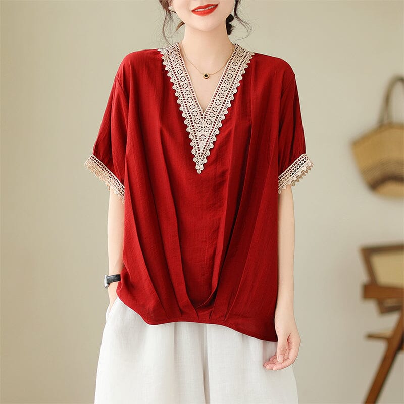 Gracefully Styled Top for Any Occasion