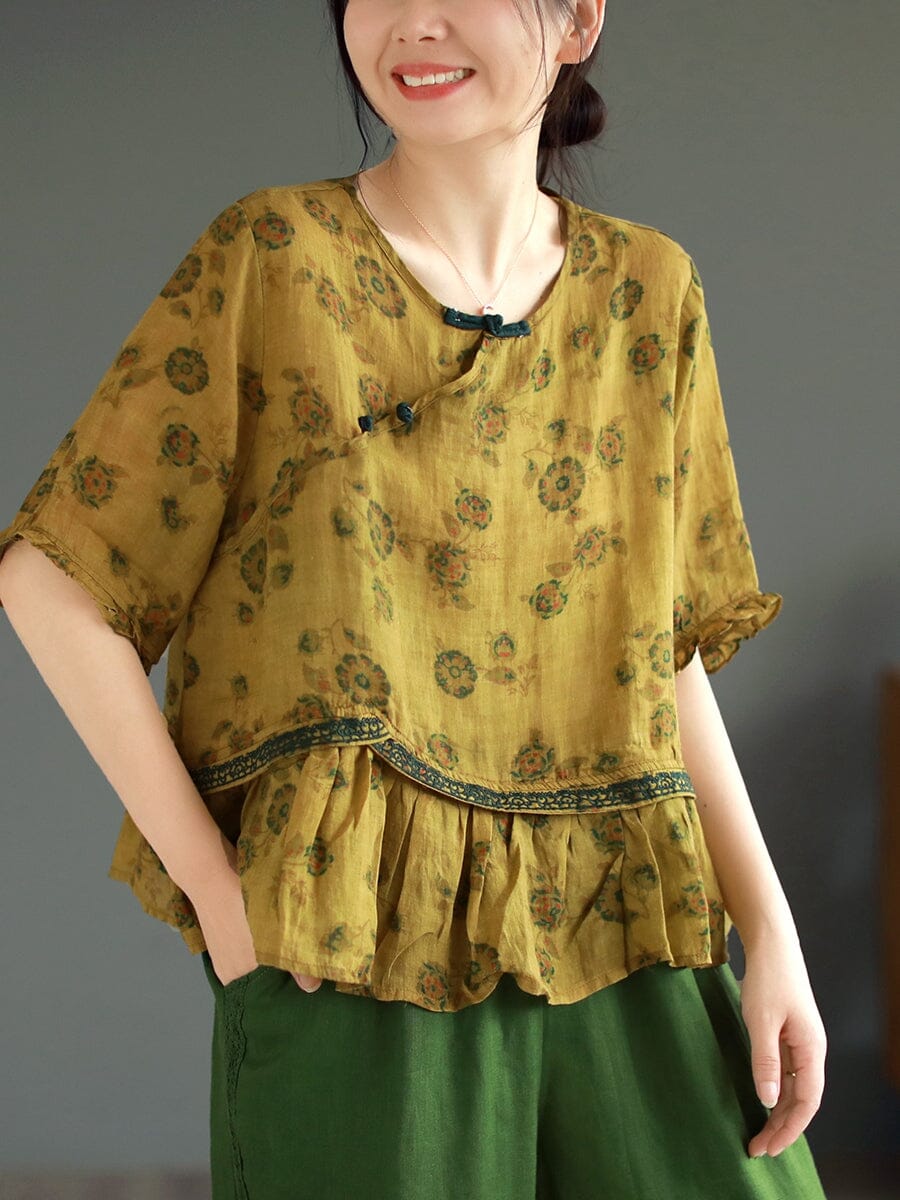 Classic Vintage Top with a Flattering Fit