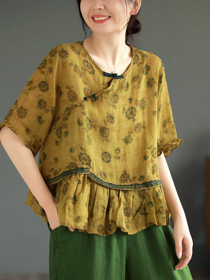 Classic Vintage Top with a Flattering Fit
