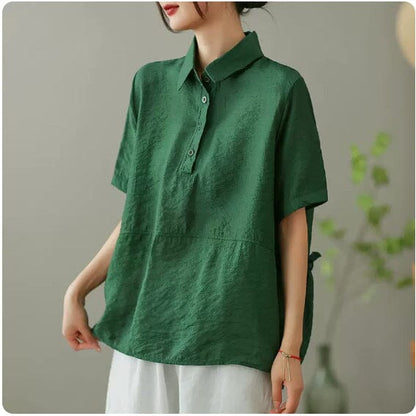 Classic Vintage Blouse with a Flattering Fit