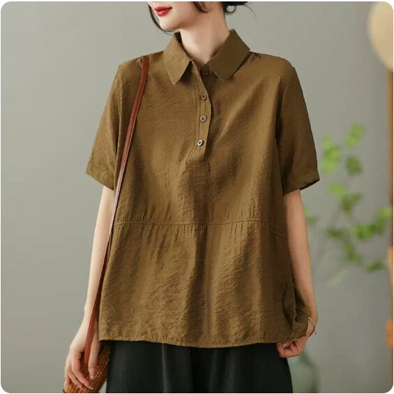 Classic Vintage Blouse with a Flattering Fit